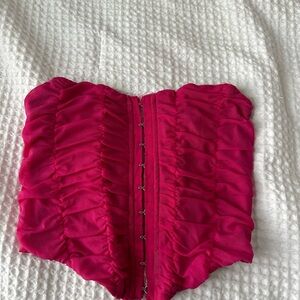 Pink island gypsey corset